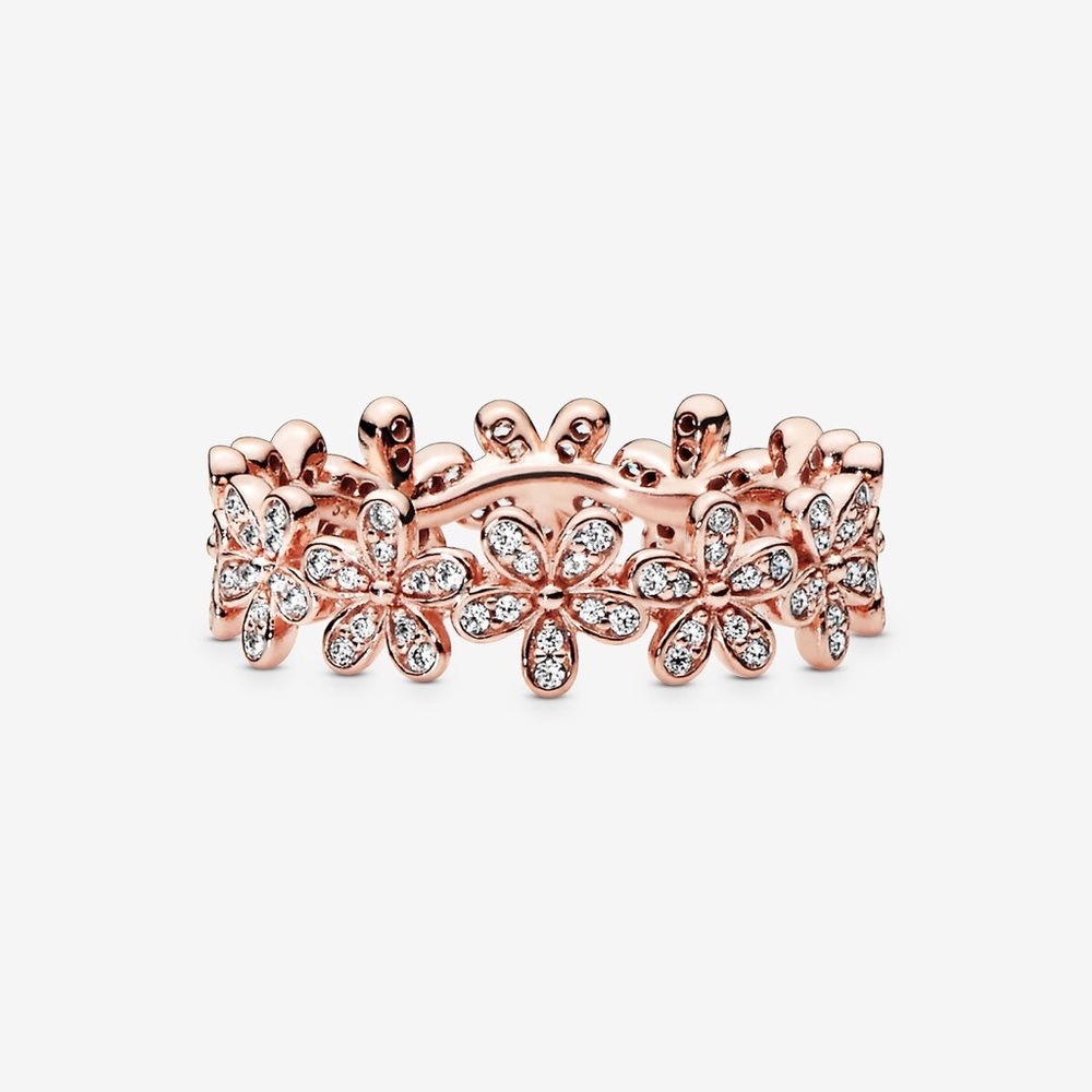 Pandora flower crown ring - size 8.5